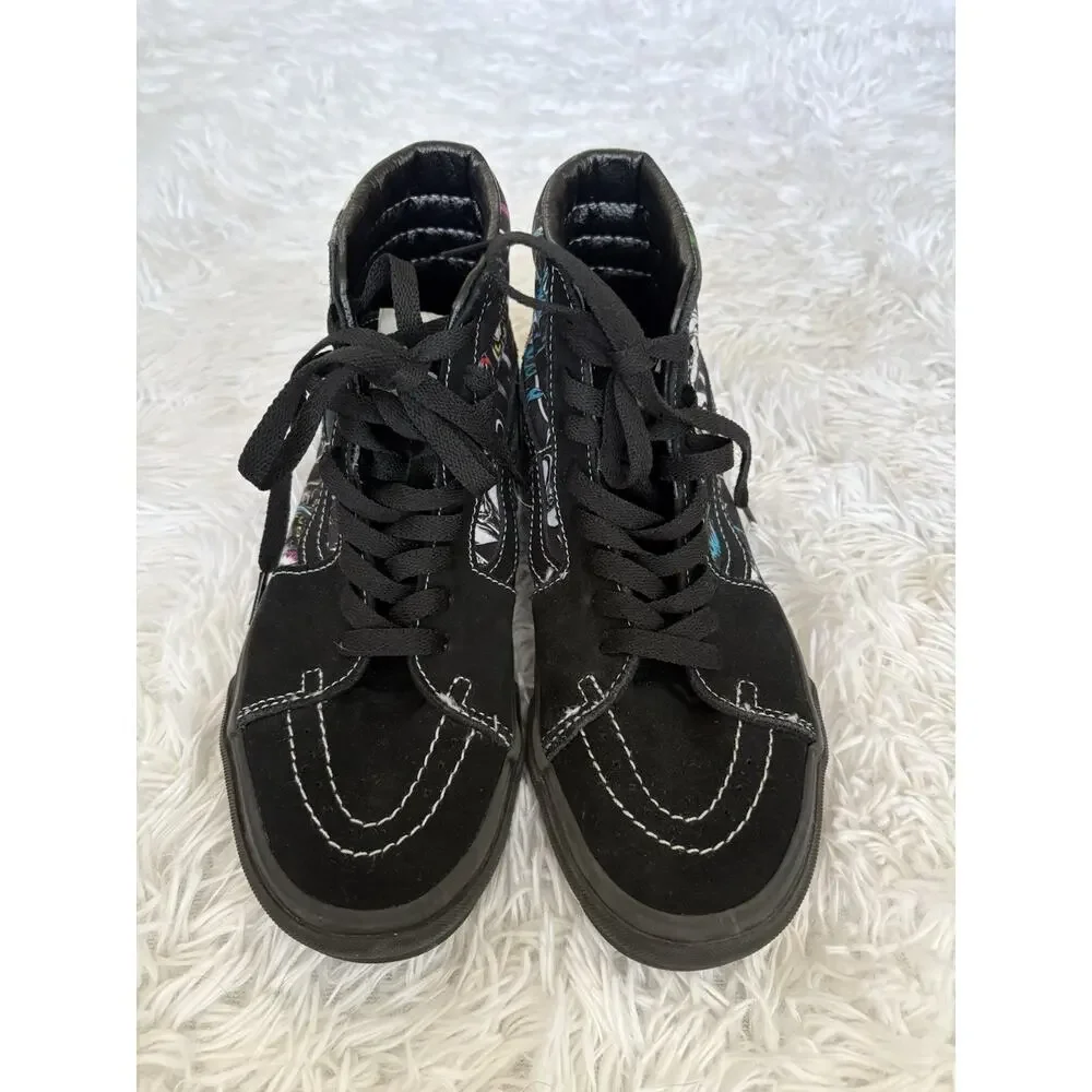 Great Vans Disney 100 6.5/ 8 “Villians” Classic High Top Sneakers. Exc. Cond